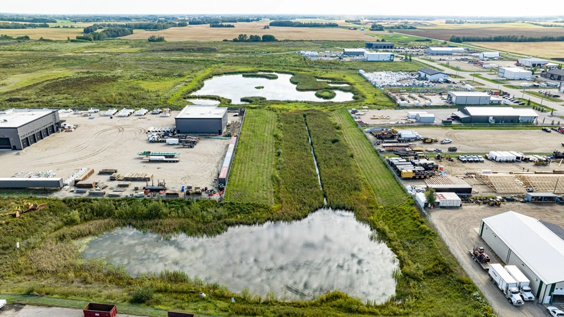 before aquatic vegetation harvest